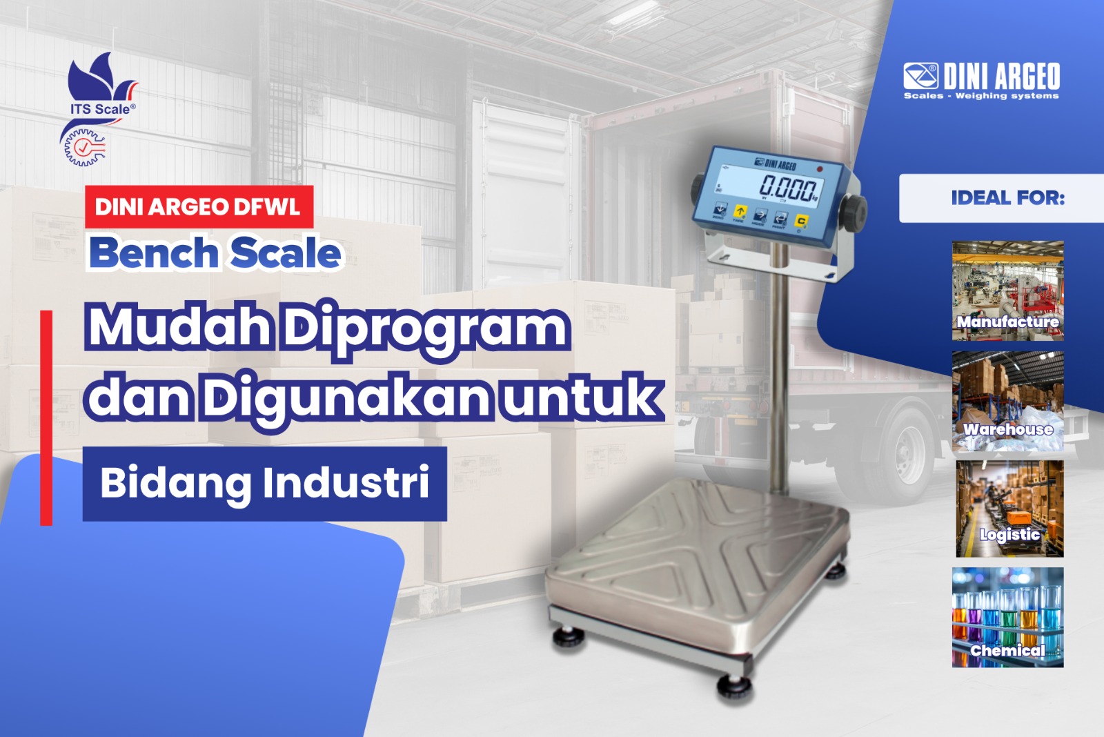 Bench Scale Mudah Diprogram dan Digunakan untuk Bidang Industri